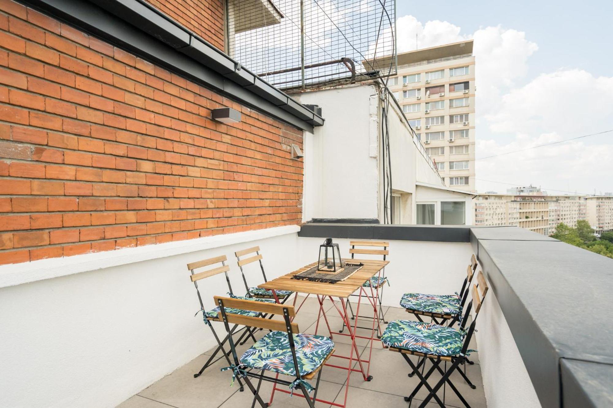 Mood Penthouse - 3Br Luxury Stay In Bucharest Luaran gambar
