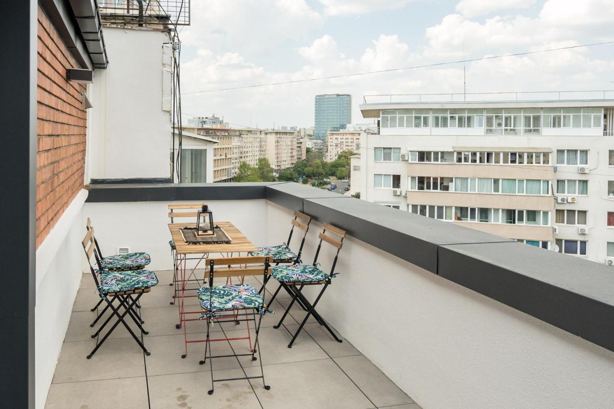 Mood Penthouse - 3Br Luxury Stay In Bucharest Luaran gambar